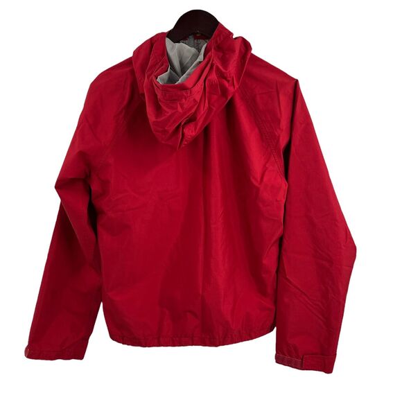 Windy Pass by North Face Red Zip Close Hooded Vintage Rain Jacket‎ Size Small - Picture 6 of 8